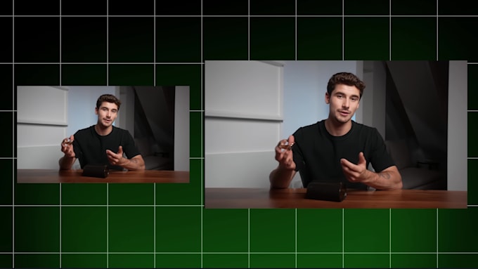 edit a talking head video with premium motion graphics