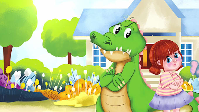 illustrate your childrens picture book with captivating art