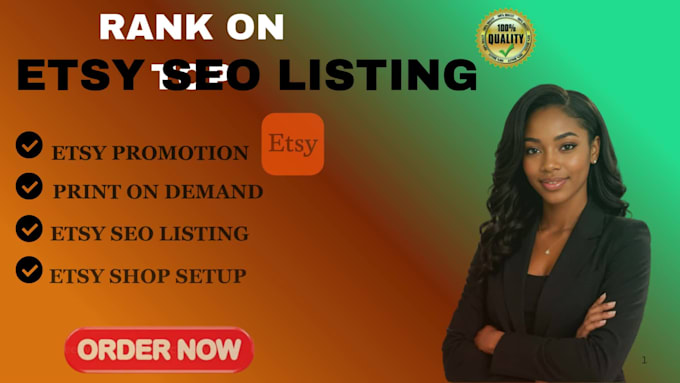 professionally set up your etsy shop