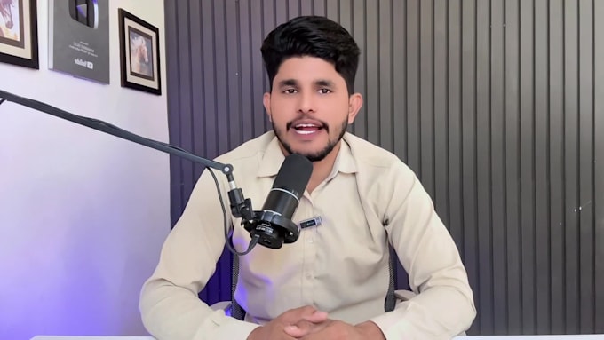 be your spokesperson with a natural background