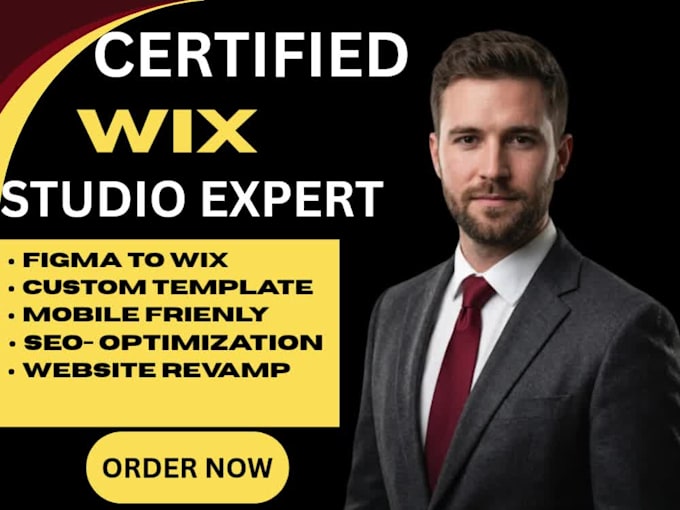 design or redesign wix website and wix ecommerce website