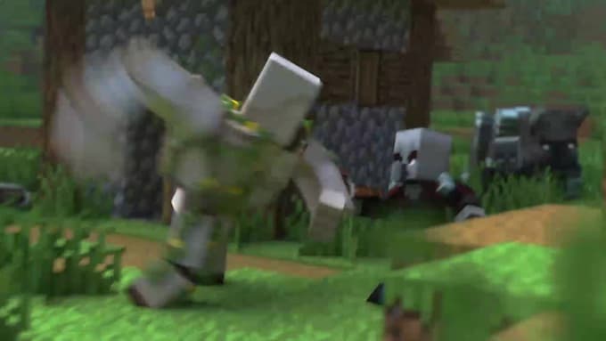 do a minecraft animation for your channel