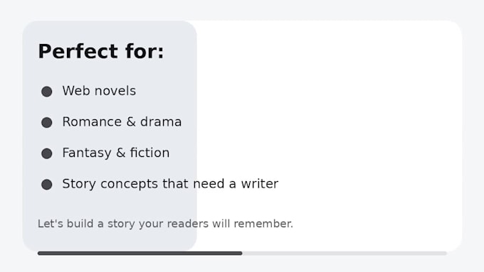 ghost write a gripping romance novel