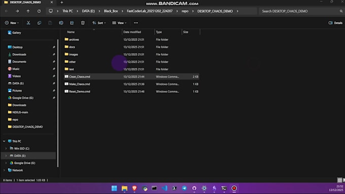 clean up and organize your files and folders automatically