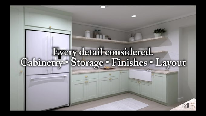 design kitchen interior floor plans elevations and 3d renderings
