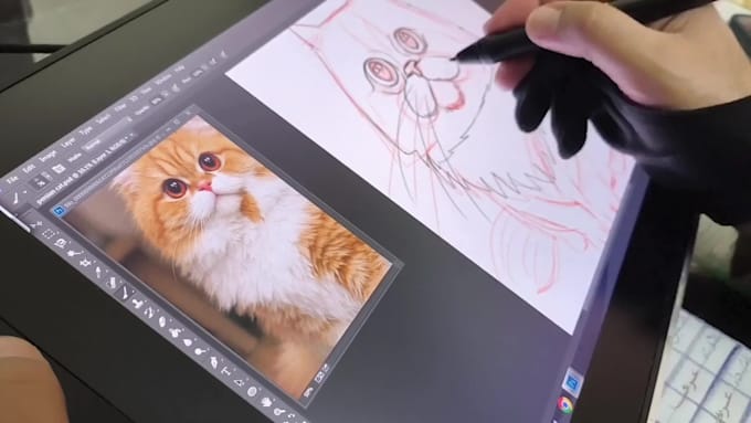 digital portraits from photos