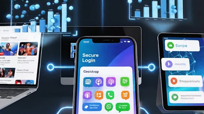 develop ai chat app, social media app, chatbot and messaging platform