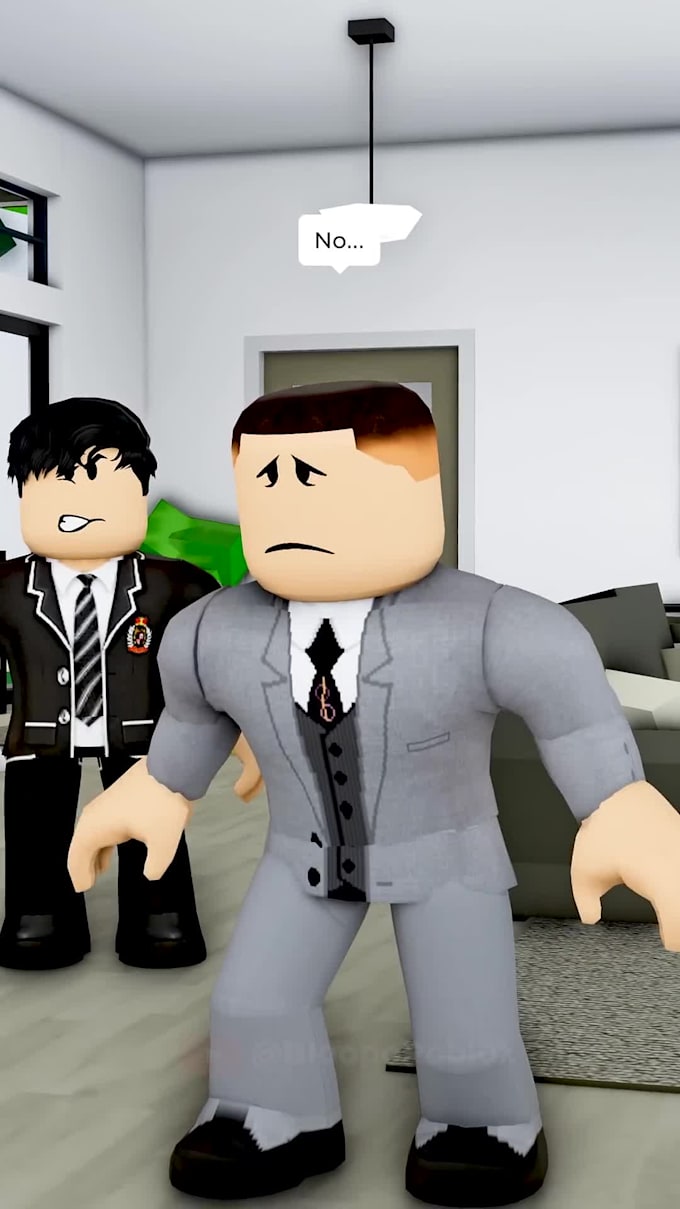 make a roblox mini movie or story or normal video