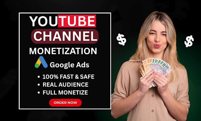 complete youtube channel monetization promotion