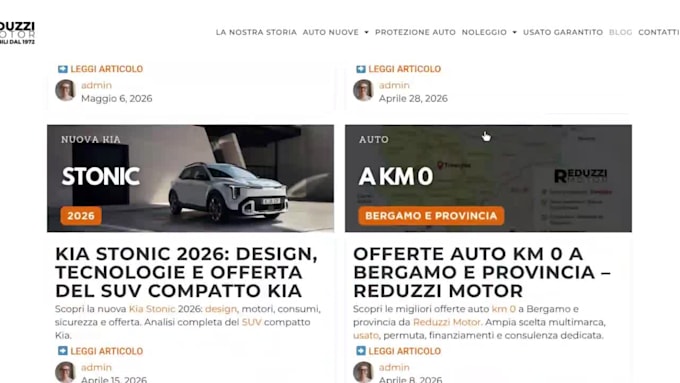 write, format and publish SEO blog posts on your wordpress website in italian