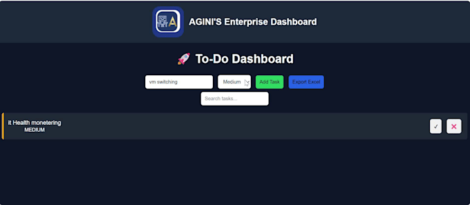 create a custom excel task tracker dashboard