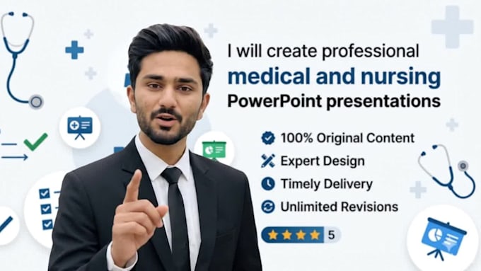 create professional medical and nursing powerpoint presentations