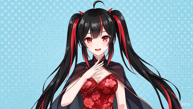 create live2d vtuber model, stream avatar, vtuber avatar for rigging