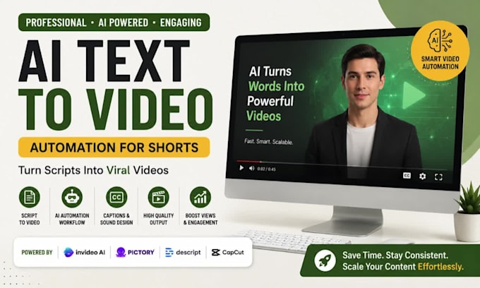 create ai text to video automation for content creators heygen synthesia