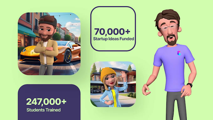 create 3d disney level animated ads for your business, product, brand
