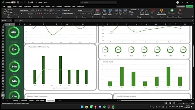 do data analysis, excel dashboard, power bi dashboard and visualization