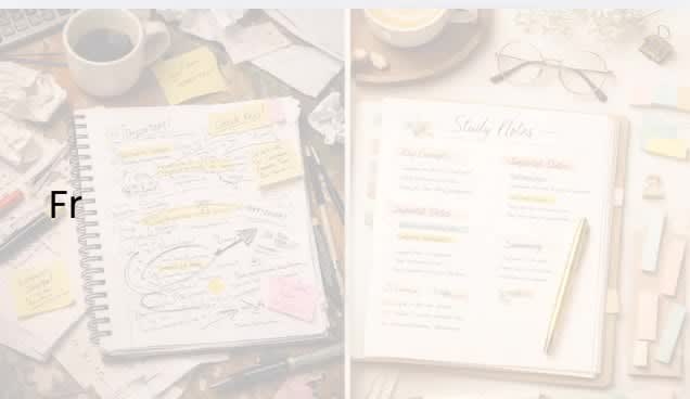 create easy to understand study notes for students