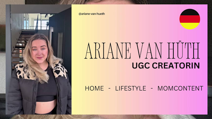 create high converting ugc videos in german, deutsch