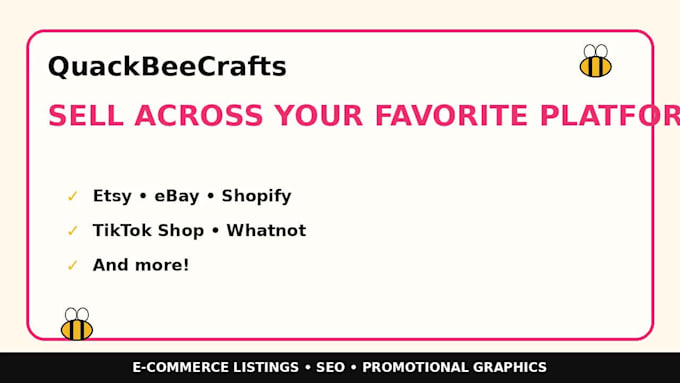 create SEO product descriptions and listings