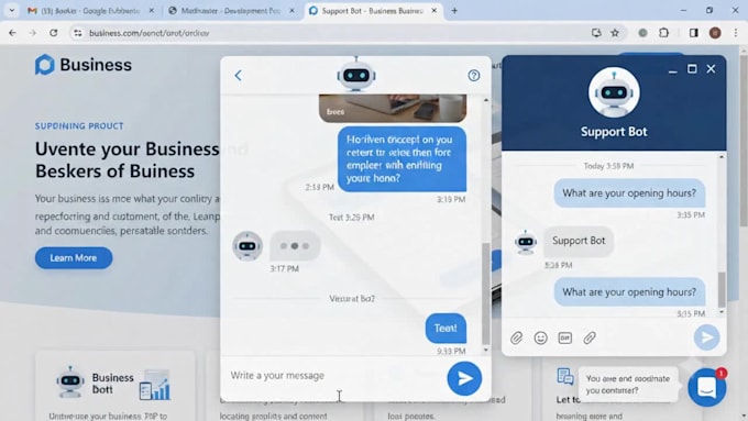 build a custom ai chatbot for your website