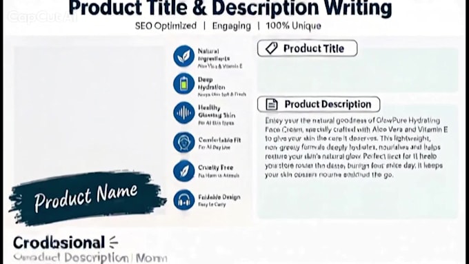 seo product descriptions and amazon product listings