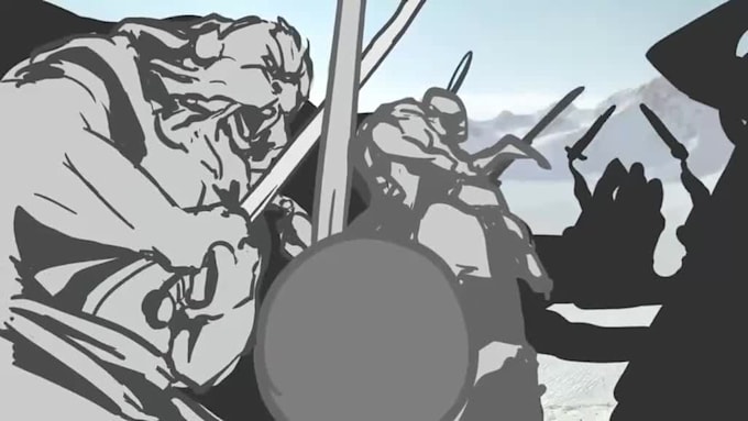 make professional 2d frame by frame hand drawn animation