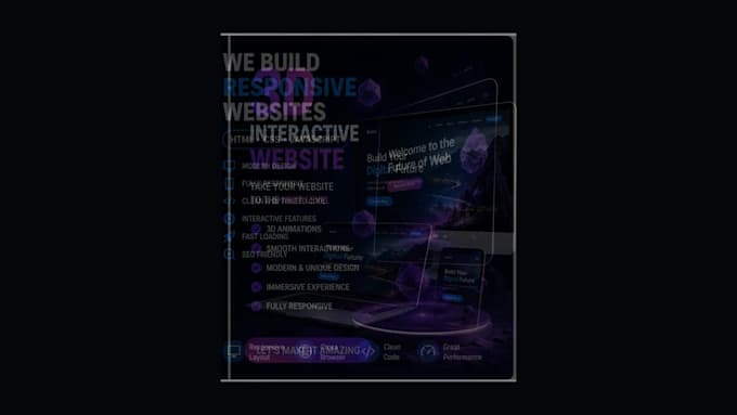web designer making normal and 3d design in website