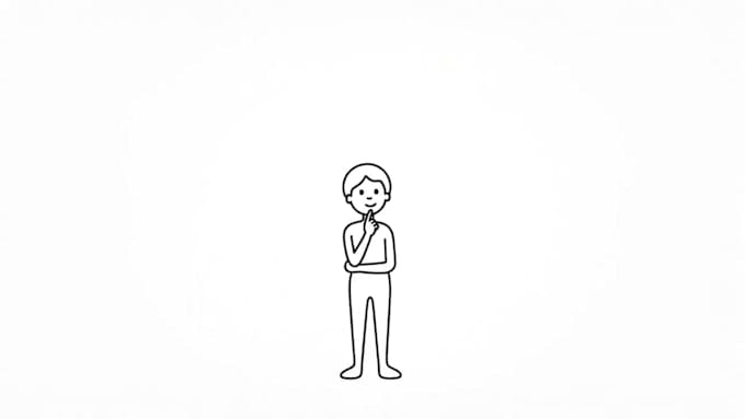 2d stickman animation, 2d animation, 2d explainer video,2d line art animation