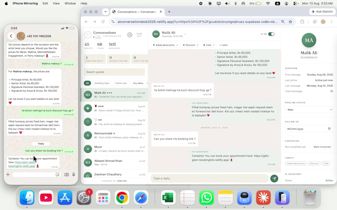 build a whatsapp ai chatbot for your business