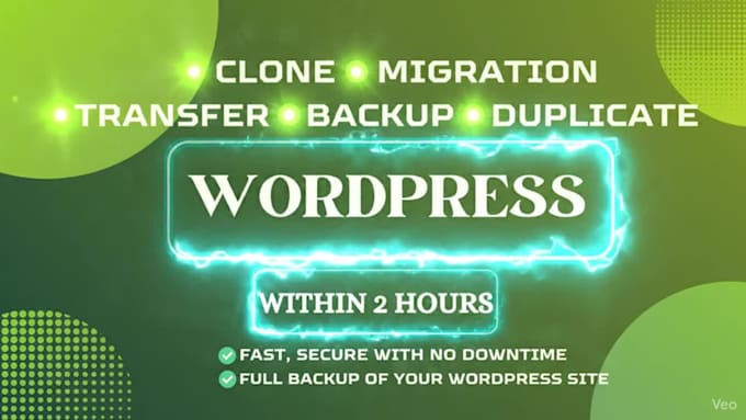 move, clone or migrate wordpress sites