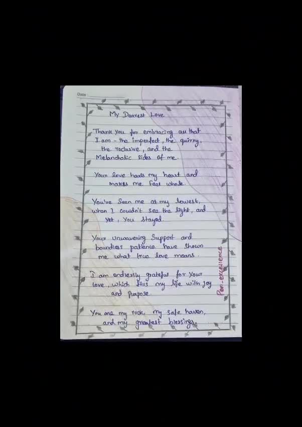 write professional handwritten notes, letters, and custom messages