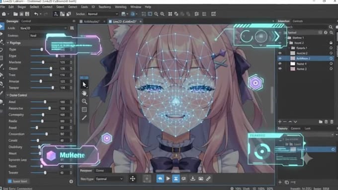 rig and animate 2d characters in moho pro