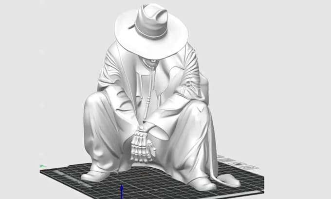 convert your 2d art into a 3d printable stl 3d character model action figure
