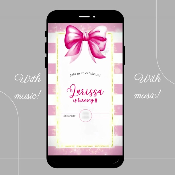 create birthday animated video birthday invitation