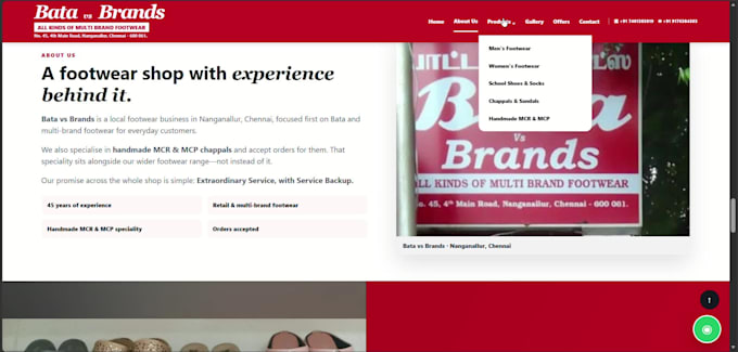 design and code responsive web front ends and landing page