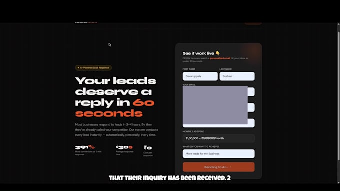 stop losing leads with an automated lead capture system