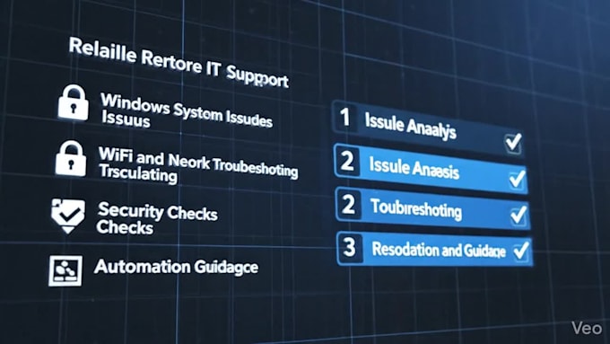 it support and network troubleshooting services