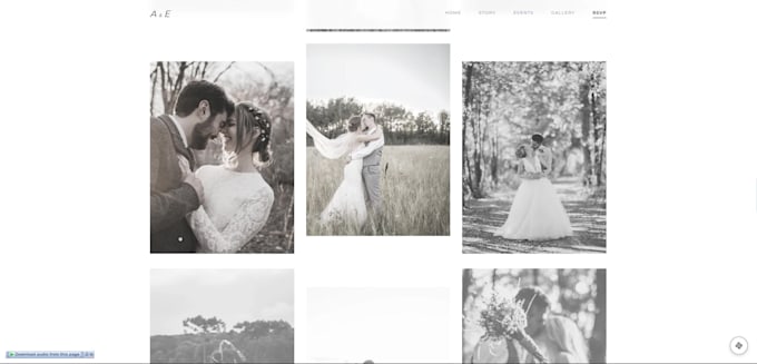 create a modern wedding invitation website in 1 day