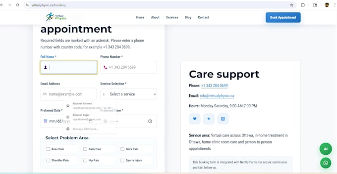 build a modern responsive website using HTML CSS and react
