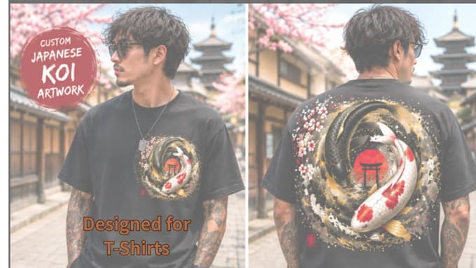 design custom japanese koi tattoo art