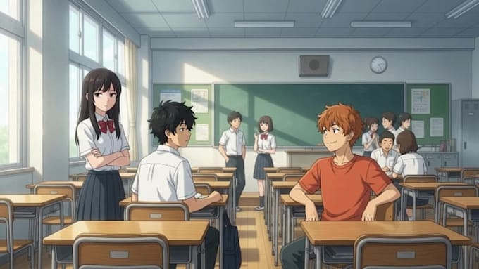 do a anime character, cartoon video anime animation,illustration
