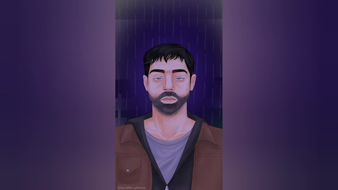 create a short stylized 2d character animation
