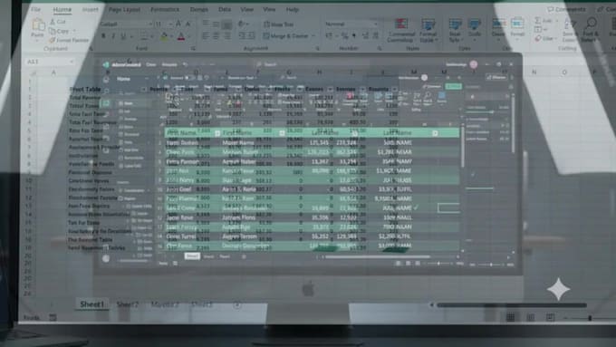 do excel data cleaning, formatting and pivot tables and charts