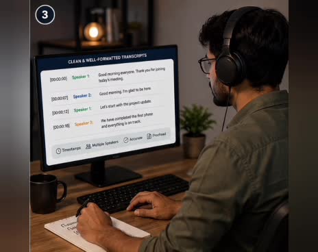 do accurate audio and video transcription