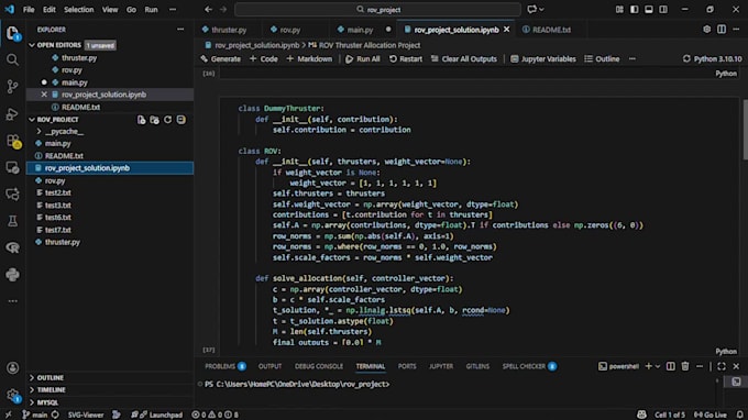 implement your machine learning using python and tensorflow