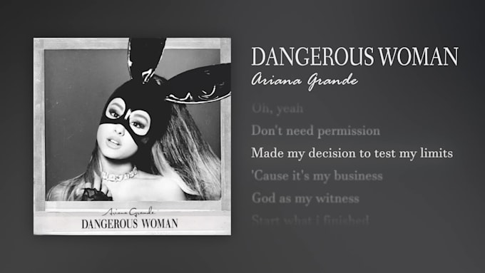 aesthetic lyric video and music visualizer