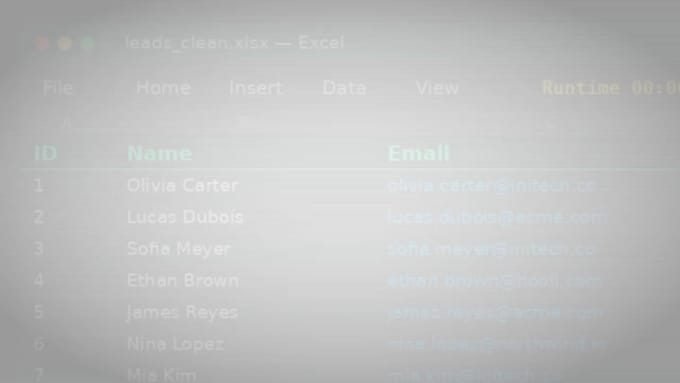 scrape website data and extract b2b sales leads