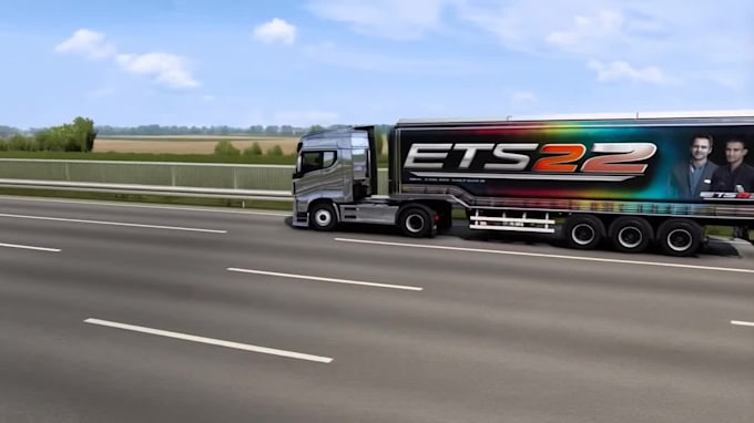 create a custom euro truck simulator 2 skin paint job