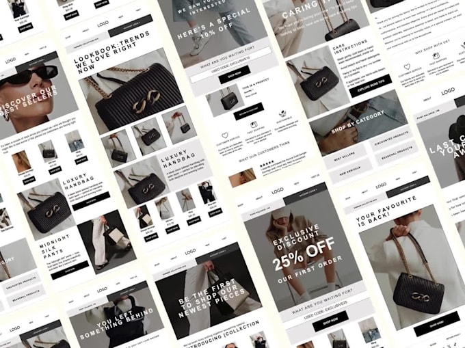 setup klaviyo workflow, shopify ecommerce website plugins, or cro audit