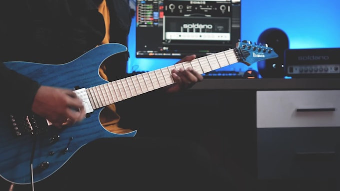 record electric guitars for you in pop, rock and metal